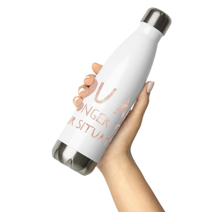 Dancing Hearts Stainless Steel Water Bottle