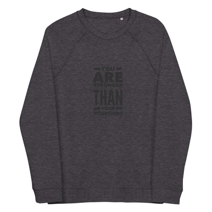 Unisex Organic Raglan Sweatshirt