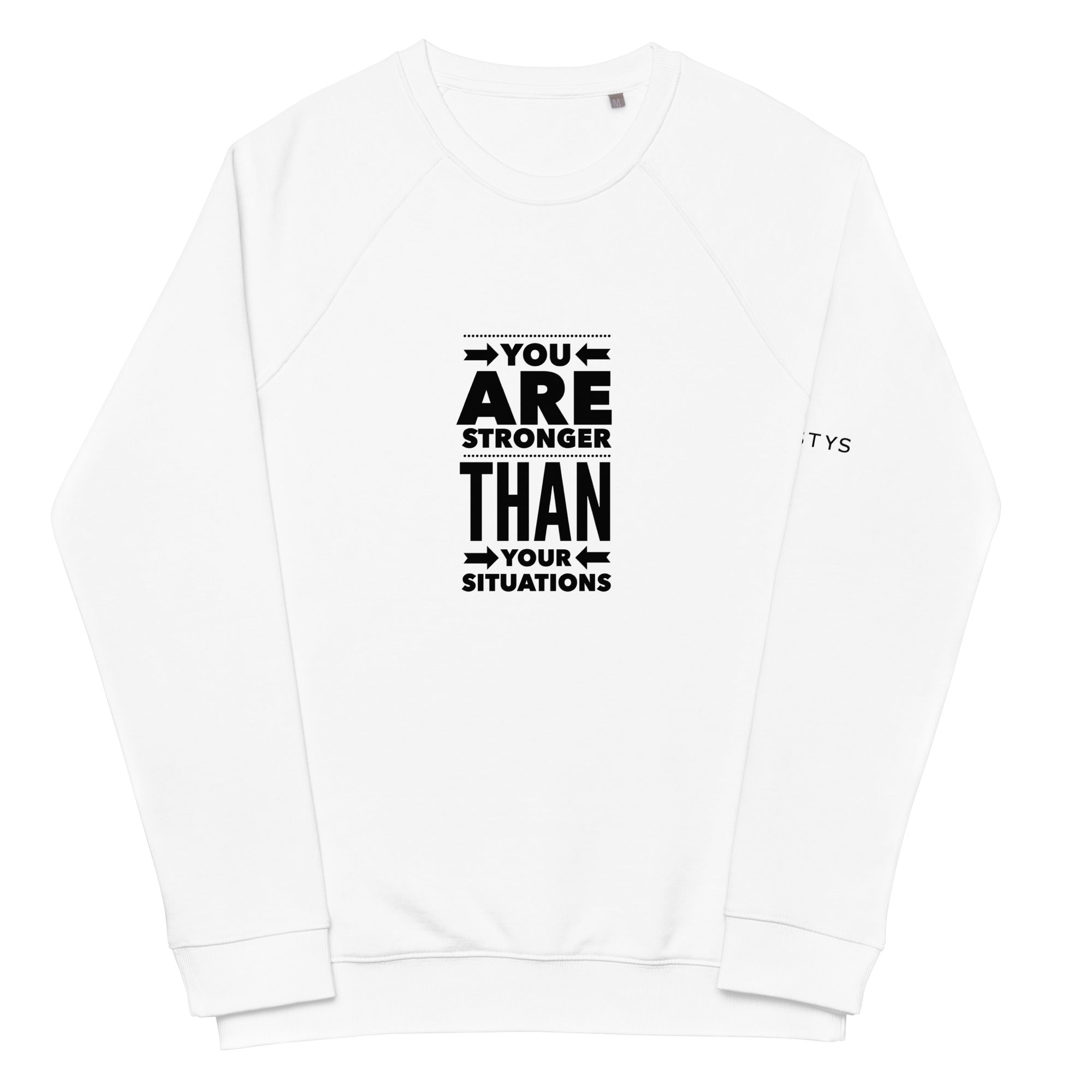 Unisex Organic Raglan Sweatshirt